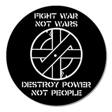 Crass Fight War Not Wars DJ