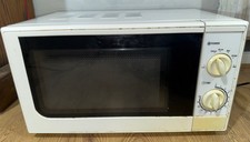 White Sainsbury’s 17L Microwave Oven 700W Model 128090201 FOR PARTS NOT WORKING