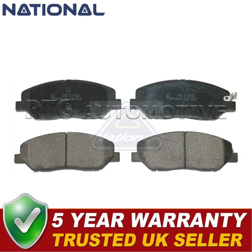 National front brake pads - front,