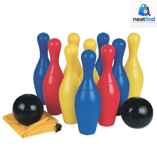 Compact bowling pins - 10,
