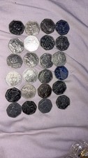 Fifty Pence Coins Job Lot