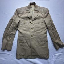 WWII Khaki Tan American Red