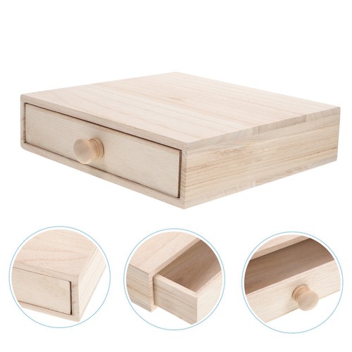 Small wooden crates tea - wooden,