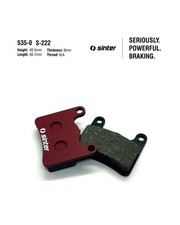 Sinter kart brake pads S-222