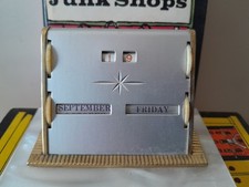 Vintage Starburst Perpetual Desk Calendar Mid Century Modern Working Prop