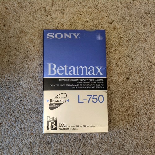 Sony betamax l750 - betamax, video