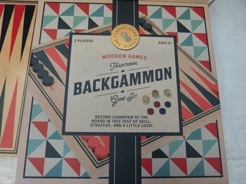 Traditional backgammon set - backgammon,