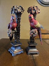 Scarlet Macaws Parrot Candle