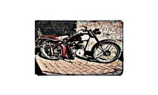 Excelsior Roadmaster Motorbike A4 photo Retro Bike