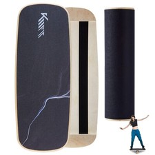 KM-Fit Balance Board Wooden