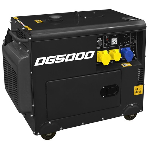 Sealey 5000w diesel generator - diesel,