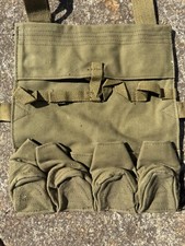 Military Ammo Pouch / Utility Bag - Olive Green Canvas (4 pouches)