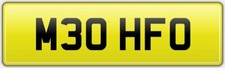 OH F OFF ! BMW NUMBER PLATE