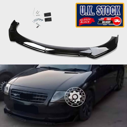 Glossy front bumper lip - front,