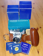 Boxed Voigtlander Bessamatic Camera + 4 Lenses + Hood & Filters for 50mm Septon