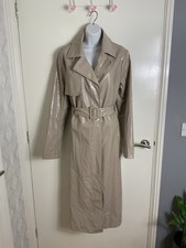 Misguided PVC Long belted