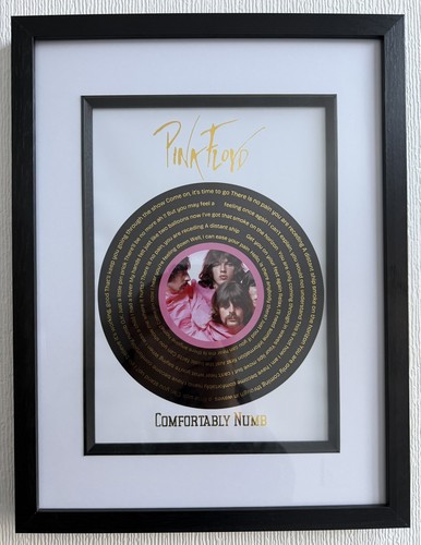 Framed gold foiled art print - art,