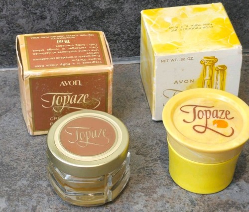 Vintage avon topaz - vintage, creme