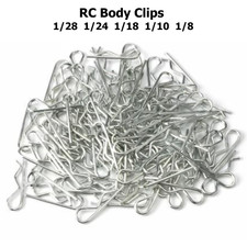 10x Body Shell Pins Clips 1/10