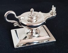 Antique sterling silver Table Cigar Lighter. London 1933. By Barnard & Sons Ltd 