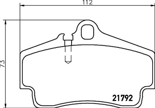 Mintex rear brake - mintex, pad