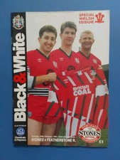 Widnes v Featherstone Rovers 20th October 1991