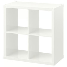 IKEA KALLAX 4 Shelf Storage Cube Organizer Display Shelving Rack Unit 77x77 cm
