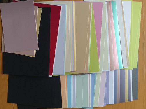Card making supplies - card,