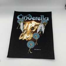 Cinderella Heavy Metal Backpatch 1988 Vintage