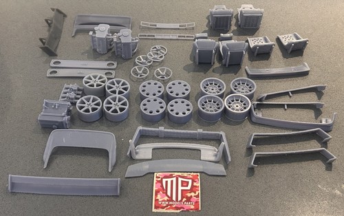 Model car parts - parts, bundle