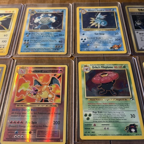Vintage pokemon cards - vintage,