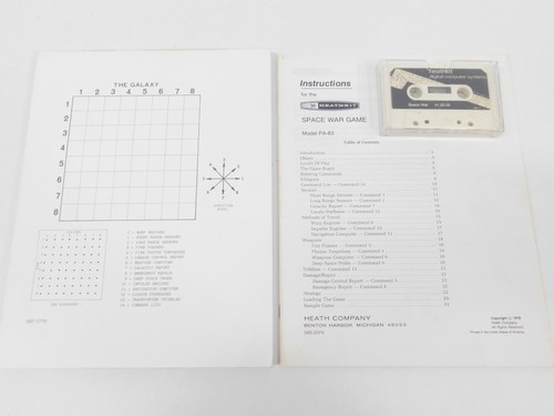 Heathkit space war - heathkit,