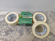 4x Duck Tape All Purpose Masking Tape 50mm x 50m, indoor painting and decorating