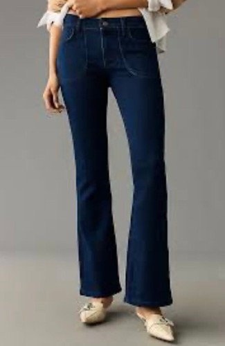 Pilcro dark wash high - high, rise