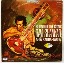 Ravi shankar signed - ravi,