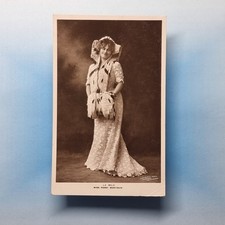 Actress Postcard 1907 Real Photo Pansy Montague La Milo Showgirl Hubbard