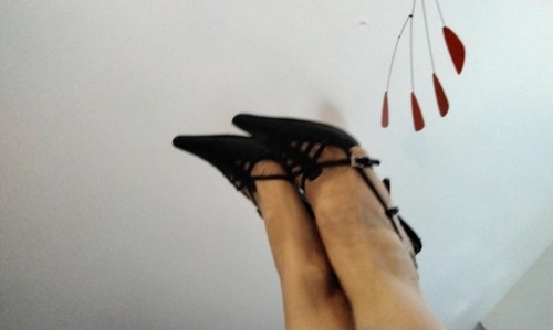 Prada strappy court - prada,