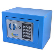 Asec Compact Electronic +Keypad Safe W/£1000 Cash/£10,000 Goods Rating AS10489