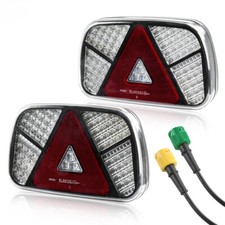 2PCS 12V 24V LED Rear Towing