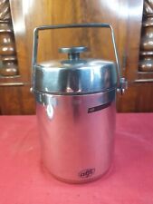 Vintage Alfi EDELSTAHL Ice Bucket Cooler 0.75 Ltr Stainless & Glass Thermos 
