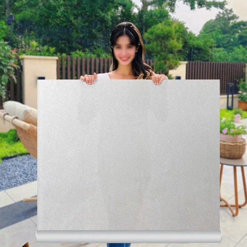 White frosted window - white,