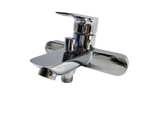 Wall-Mounted Bath and Shower