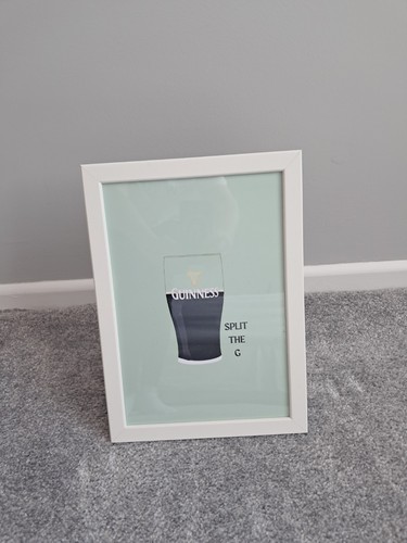 Guinness split the print - guinness, g