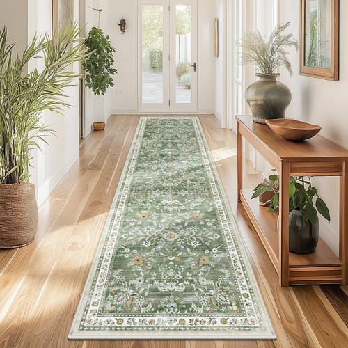 Washable runner rug 2x8 - runner, –
