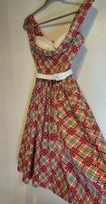 Bernie Dexter Beatrice Dress Size XS Rockabilly Swing Dance 50s Pin Up