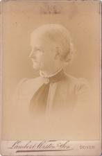 Victorian Cabinet card Lambert