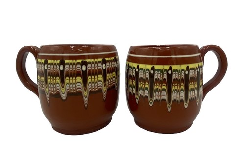 Vtg redware slipware - redware,
