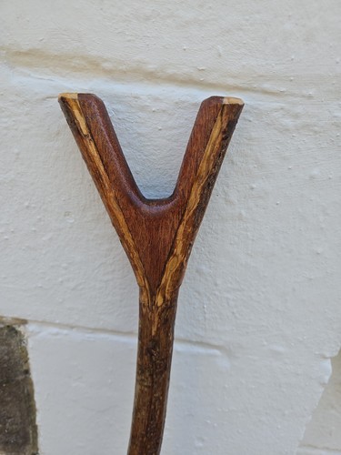 Thumbstick walking staff