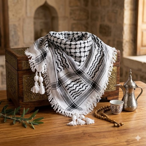 Authentic palestinian keffiyeh - authentic,