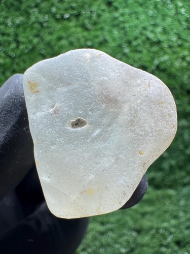 Naturally tumbled topaz not - naturally,